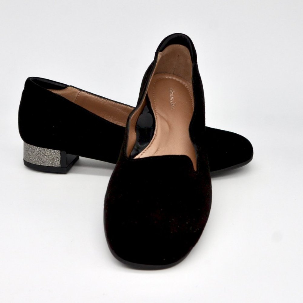BeautiFeel Harlow Dress Flats in Black Suede